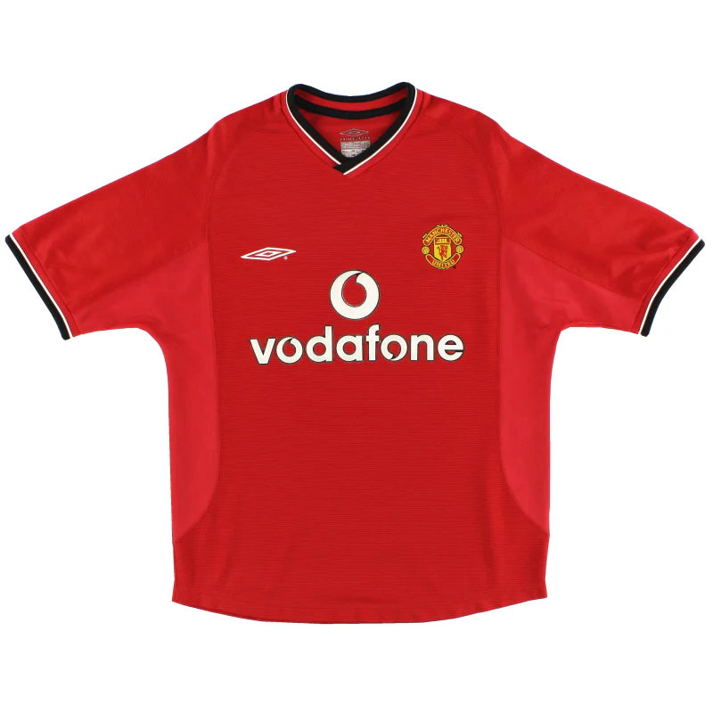 2000-02 Manchester United Umbro Home Shirt