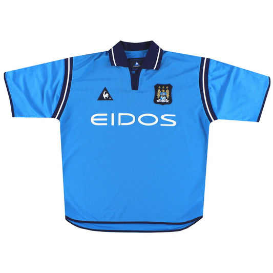 2001-02 Manchester City Le Coq Sportif Home Shirt