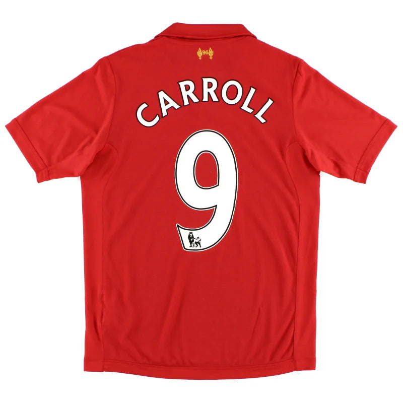 2012-13 Liverpool Warrior Home Shirt Carroll/Shirts