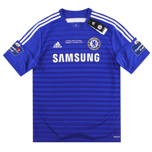 2014-15 Chelsea 'League Cup Final' Home Shirt