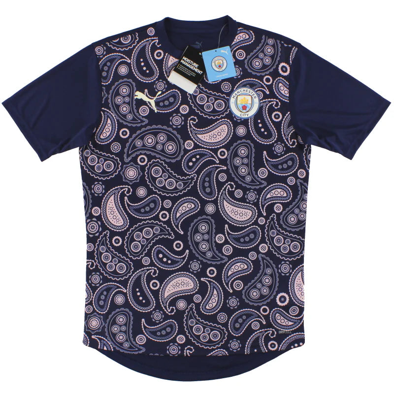 2020-21 Manchester City Puma Pre-Match Shirt