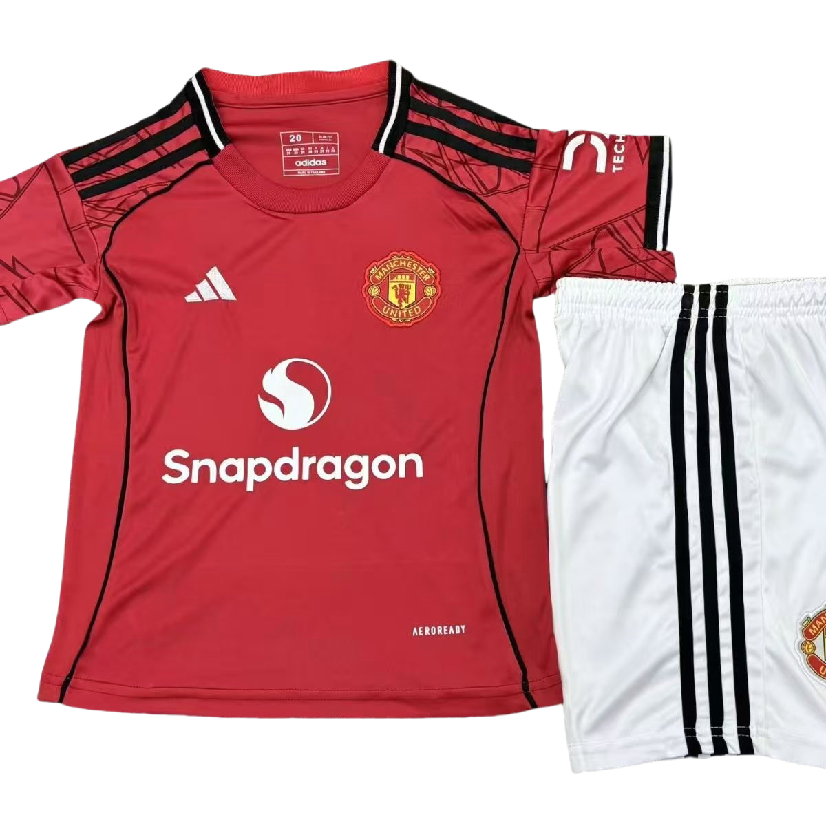 2025-26 Manchester United Home Shirt for Kids