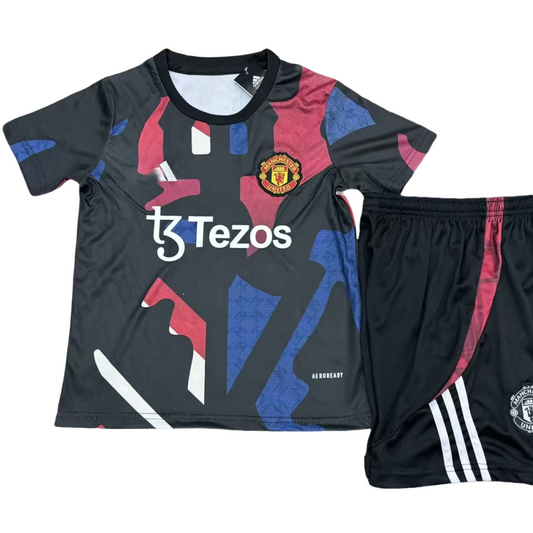 2025-26 Manchester United Training Jersey for Kids