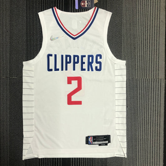 AU Player Edition: Clippers White No. 2 Leonard NBA : #2 | NBA | NBA | Betty ali Chinese suppliers