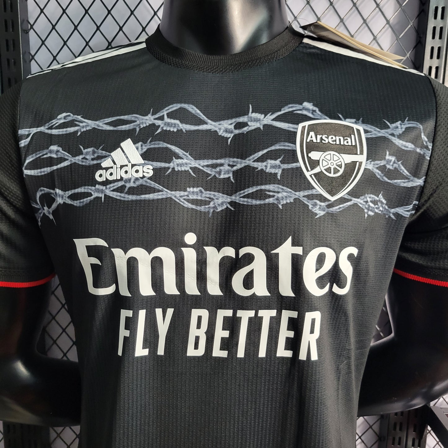 22/23 Players Arsenal Training Suit Black Size S-XXL（Men's Fan Edition） | 衬衫 | M2-1 | Betty ali Chinese suppliers