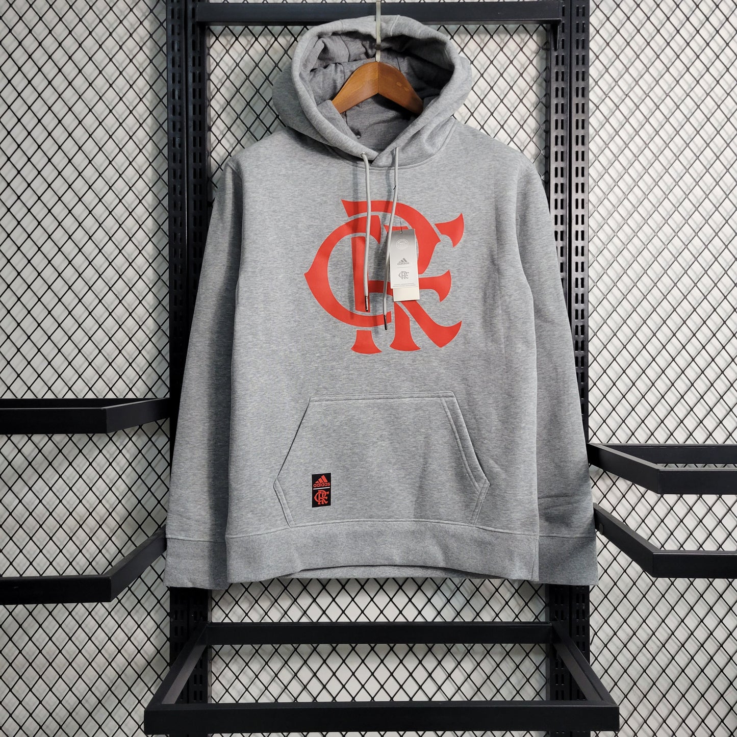 23-24 Flamengo Hoodie Grey Size S-XXL | B3 | Betty ali Chinese suppliers