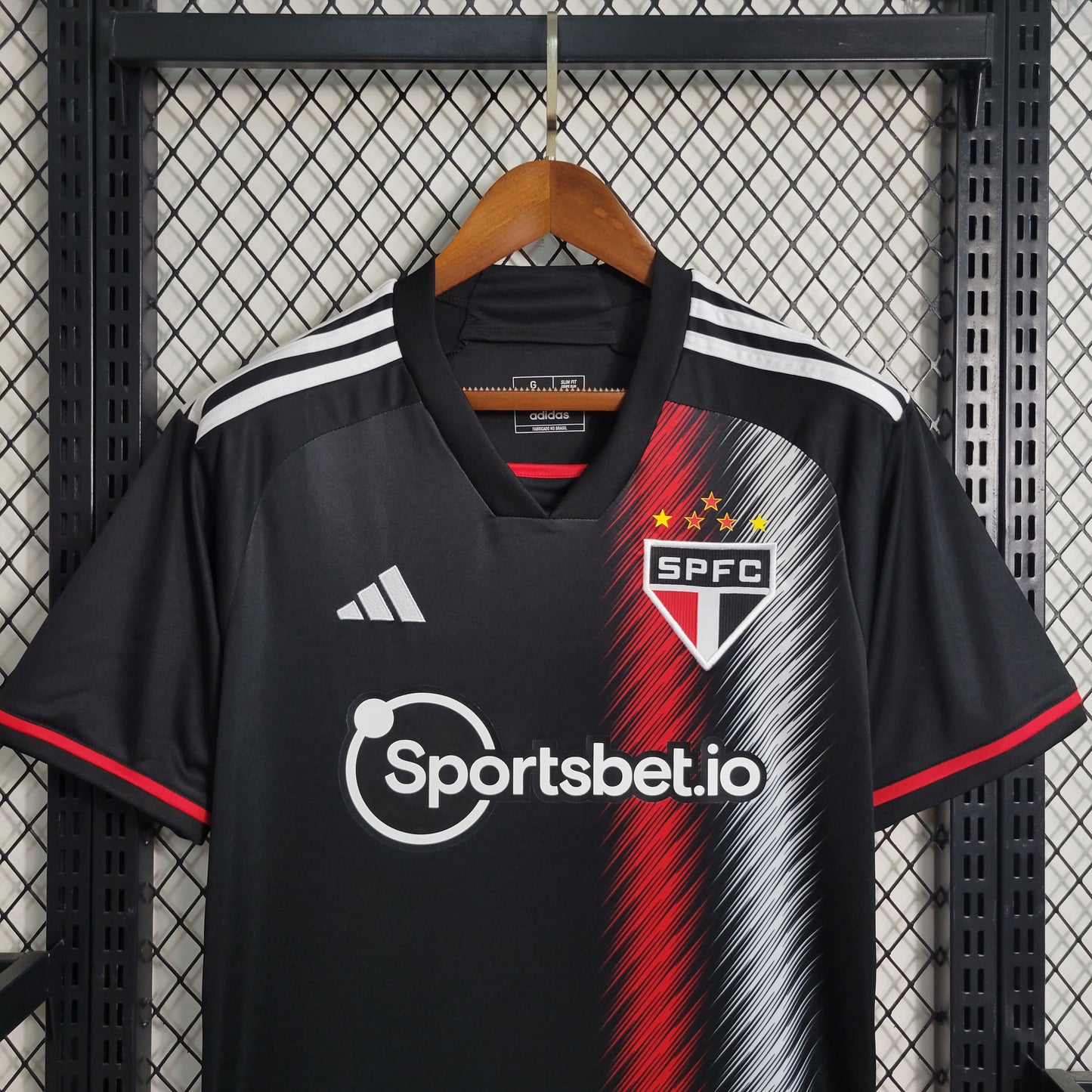 1:1 23-24 Sao Paulo 2 away size S-4XL | 衬衫 | M1-1 | Betty ali Chinese suppliers