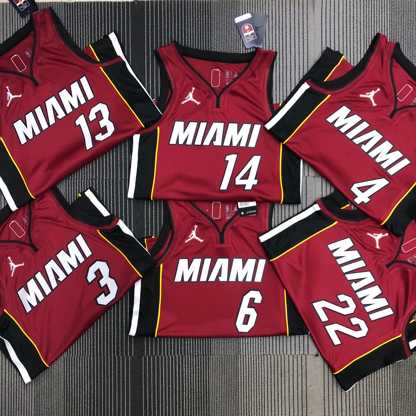 75th Anniversary HEAT Flyers Limited NBA : #22#6#14#13#4# | NBA | NBA | Betty ali Chinese suppliers