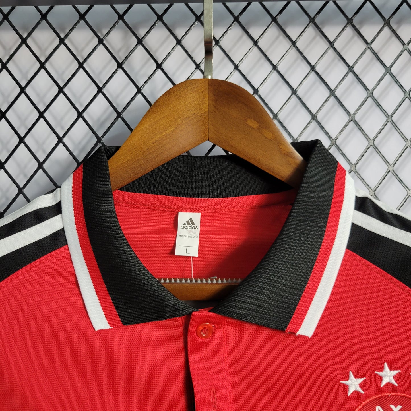 POLO Ajax Red Size S-XXL（Men's Fan Edition） | 衬衫 | M4-1 | Betty ali Chinese suppliers