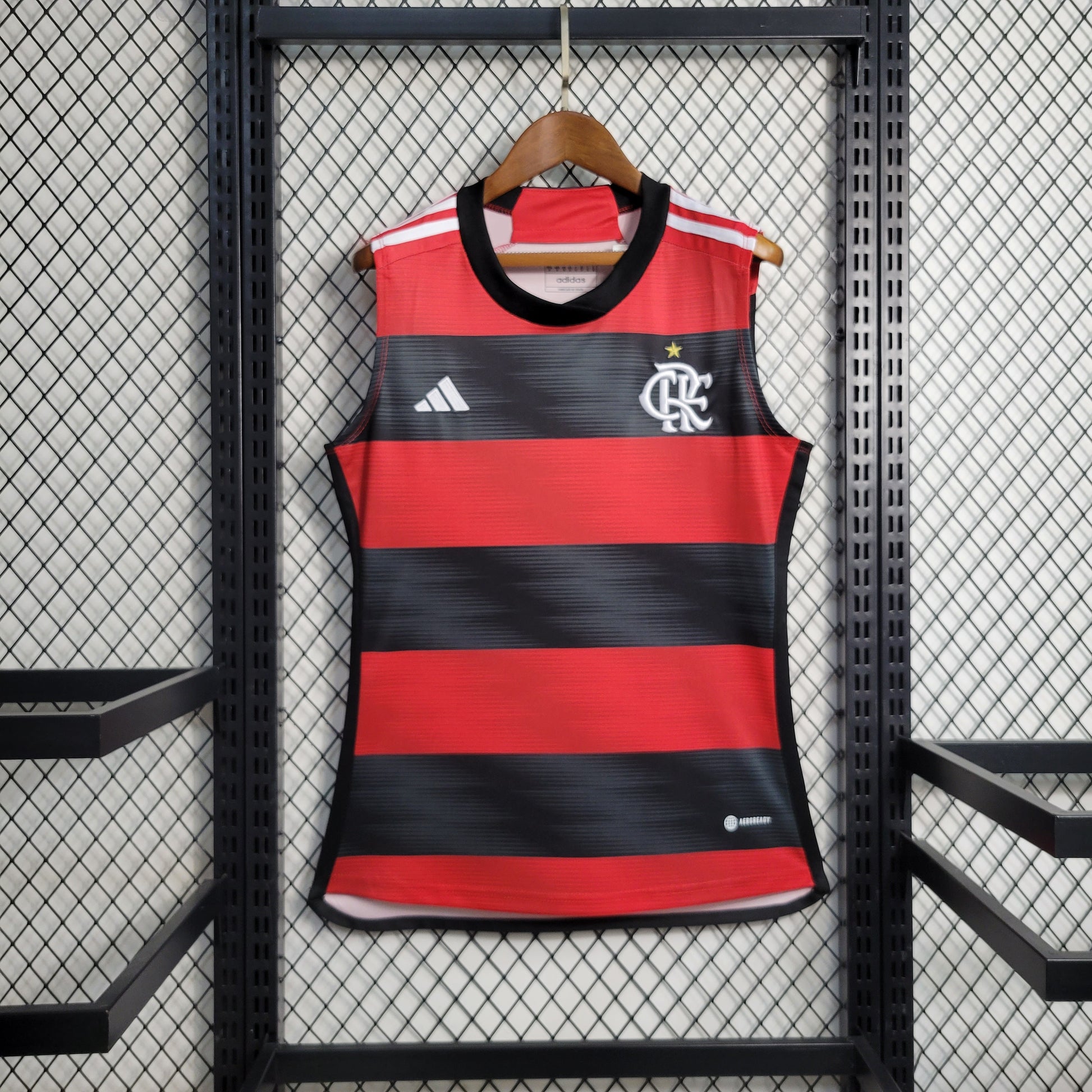 23-24 Women's Flamengo Home Tank Top Size S-XXL（Ladies' Fan Version） | 衬衫 | M1-1 | Betty ali Chinese suppliers