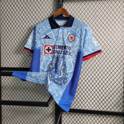 23-24 Blue Cross Away White Day Of The Dead Size S-4XL | 衬衫 | M2-6 | Betty ali Chinese suppliers