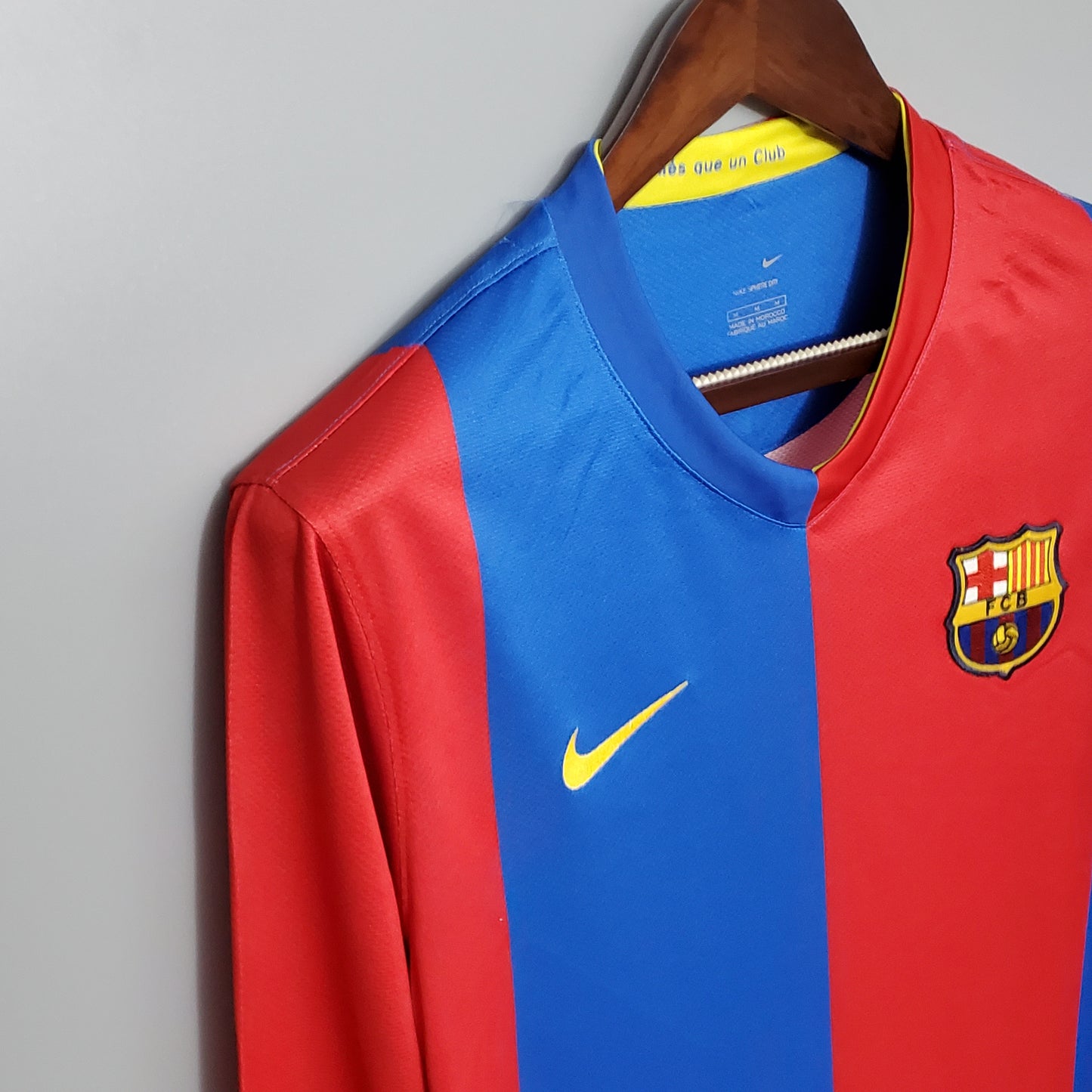 Retro Barcelona 06/07 Long sleeve home S-XXL（Retro） | 复古/Retro | R1 | Betty ali Chinese suppliers