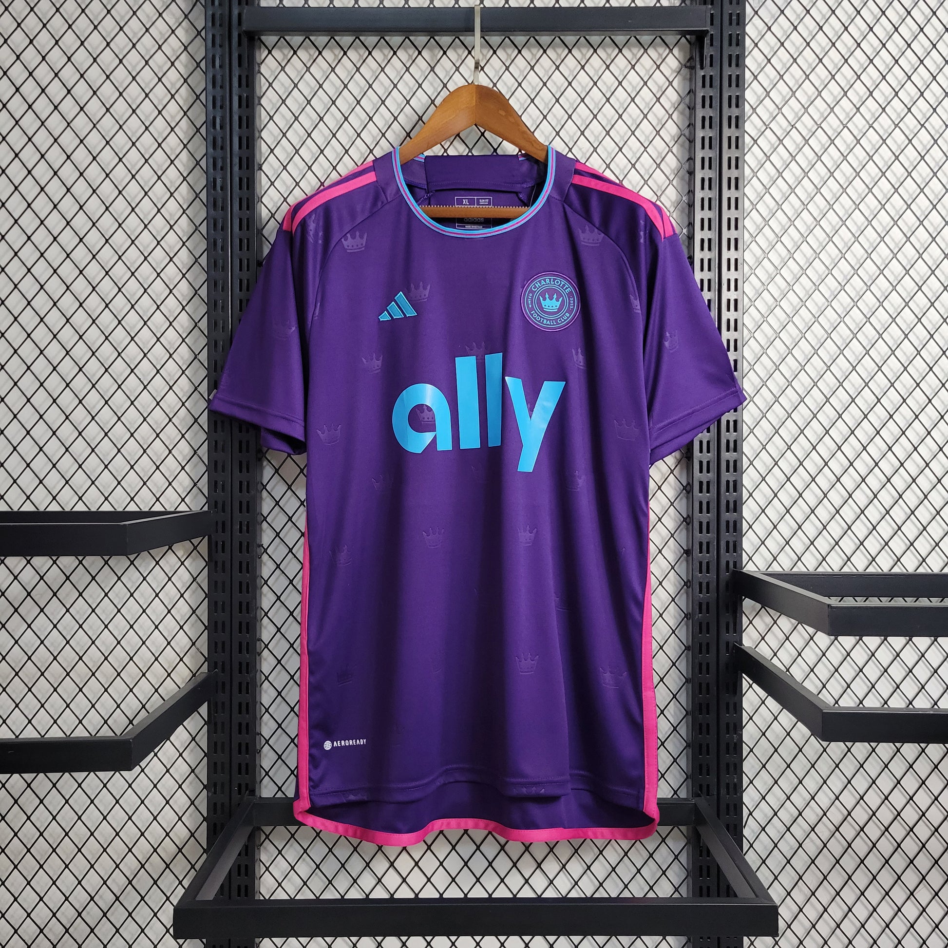 23-24 Charlotte away size S-XXL（Men's Fan Editio) | 衬衫 | M2-6 | Betty ali Chinese suppliers