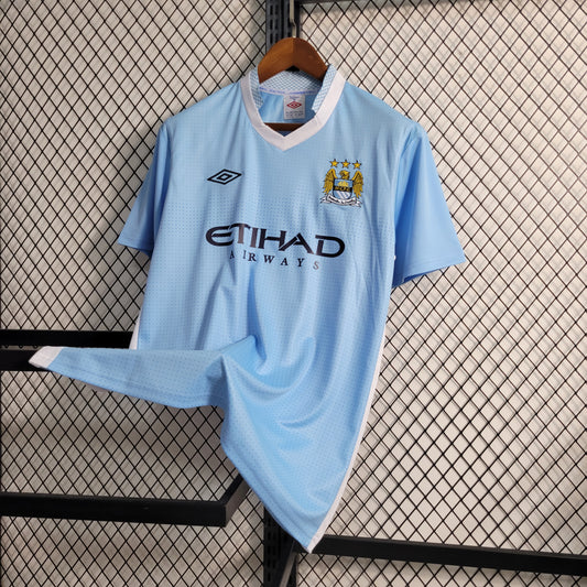 Retro version 11-12 Manchester City home size S-XXL（Retro） | 复古/Retro | B | Betty ali Chinese suppliers