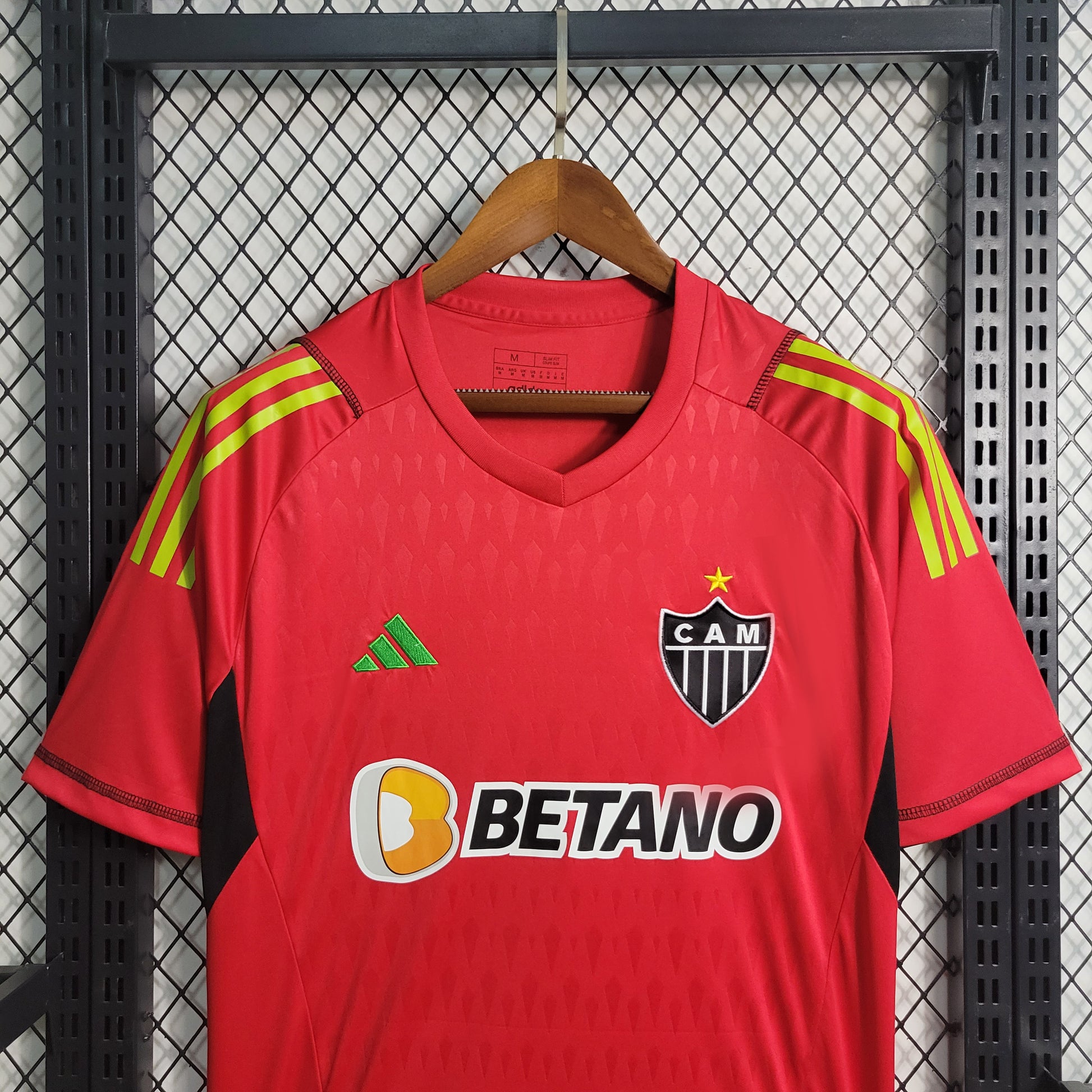 23-24 Atletico Mineiro Goalkeeper Red Size S-XXL | 衬衫 | M1-1 | Betty ali Chinese suppliers