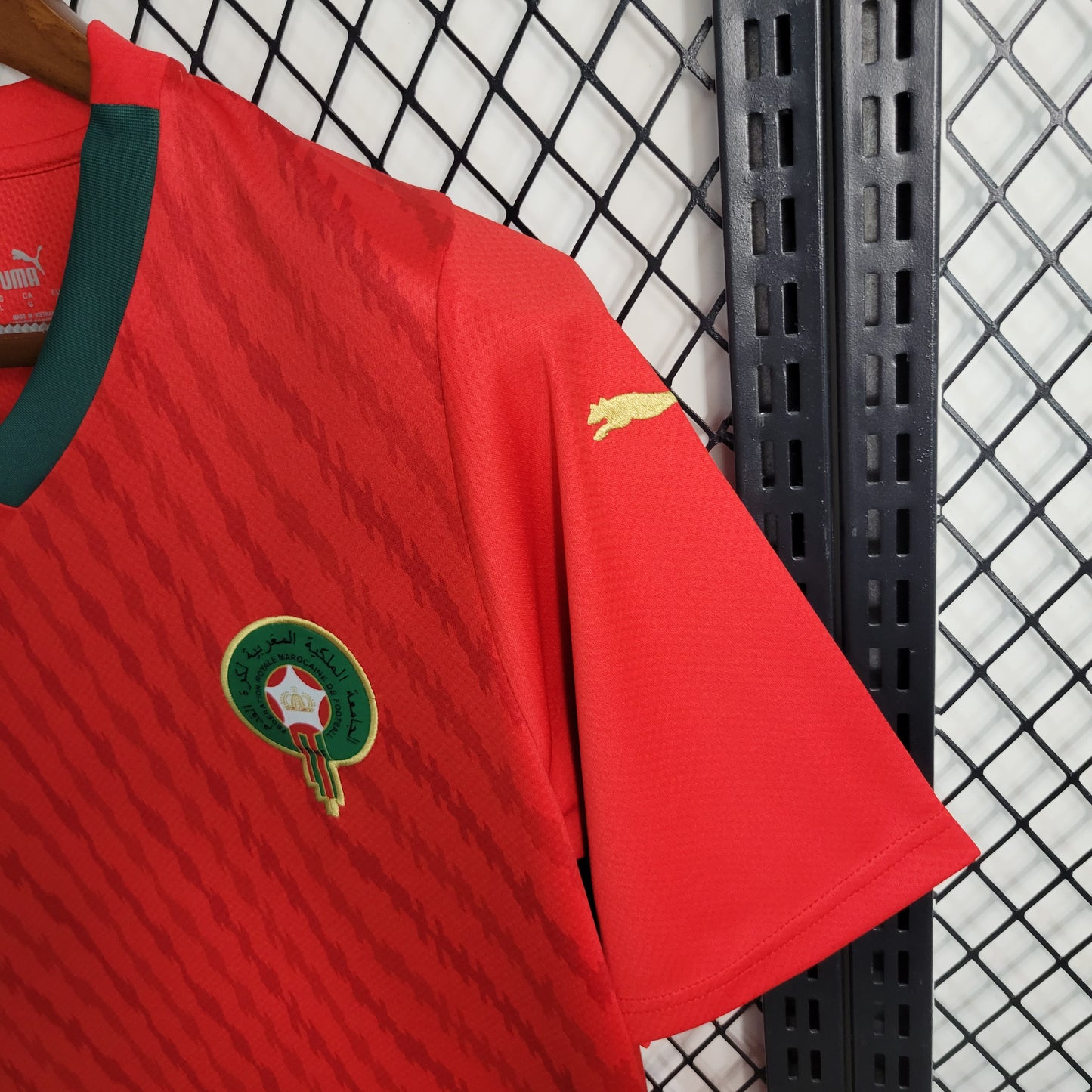 23-24 Morocco Home Size S-XXL(fan version) | 衬衫 | M4-1 | Betty ali Chinese suppliers