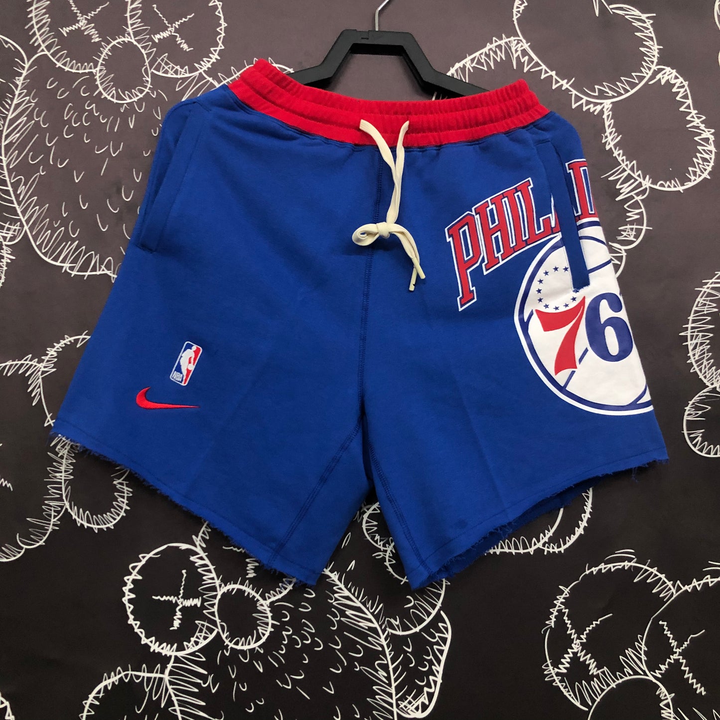 NBA Cotton Shorts 76ers（NBA）Size S-XXL | 短裤 | NBA | 中国供应商