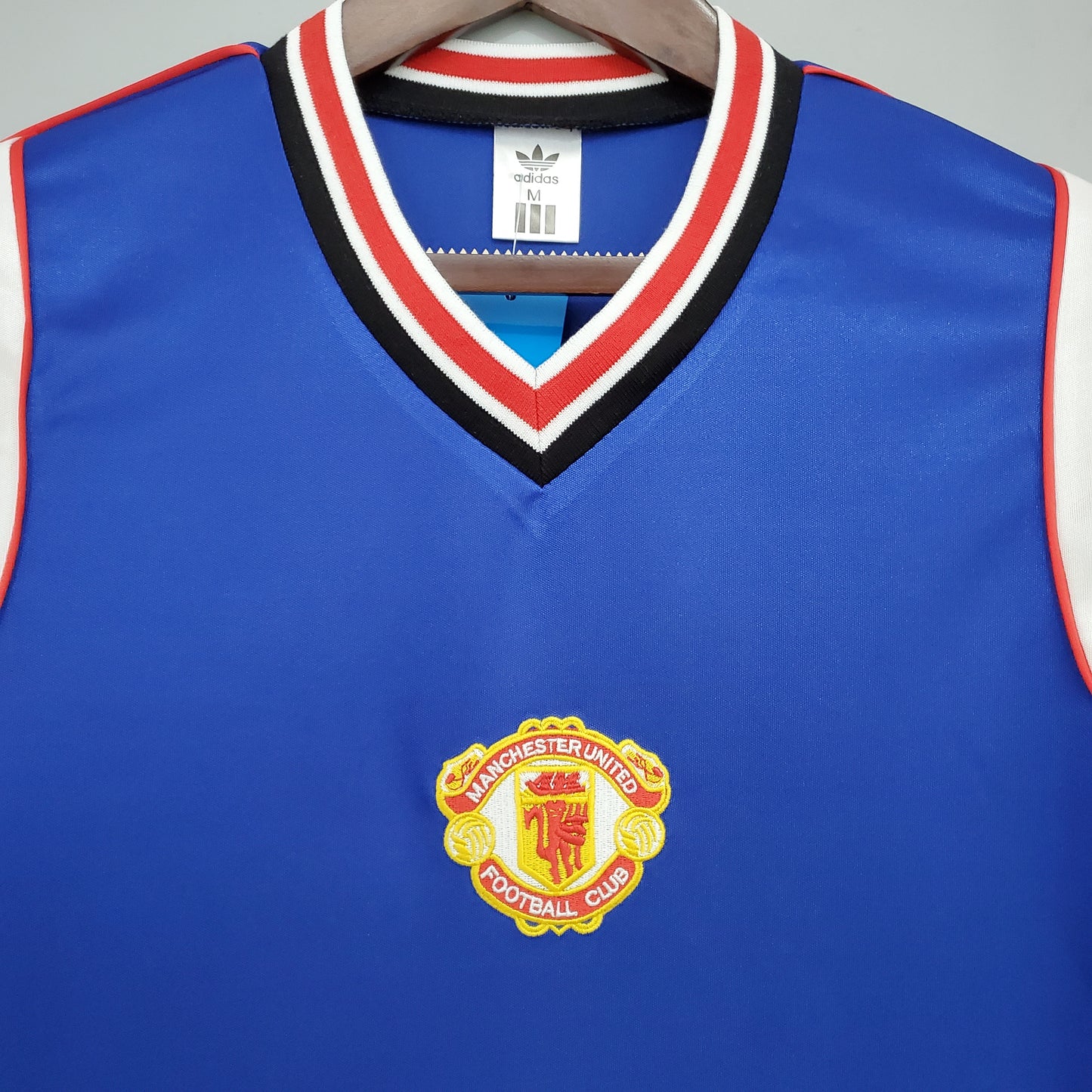 Retro M-U 85/86 away blue S-XXL | 复古/Retro | R | Betty ali Chinese suppliers