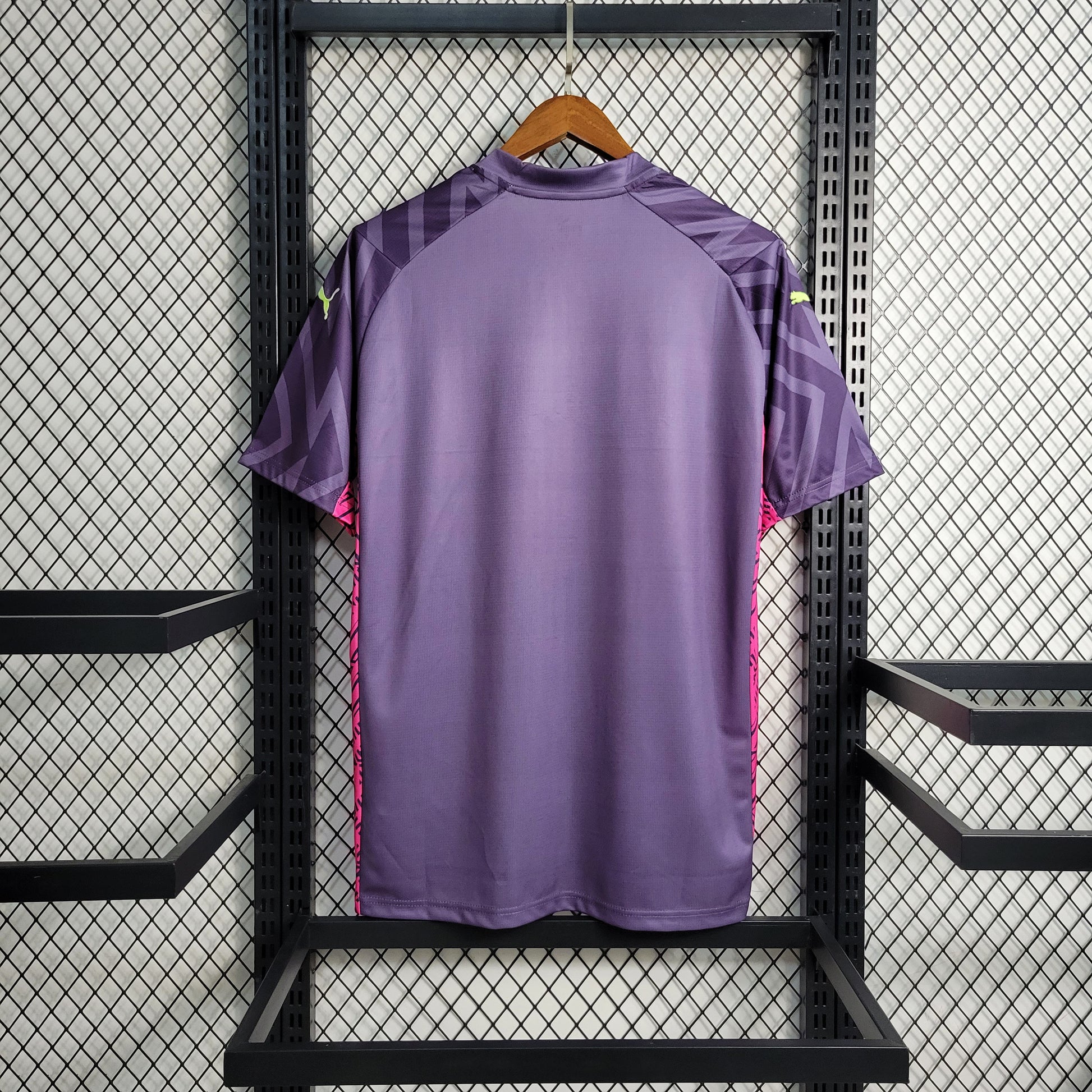 23-24 Manchester City Purple Goalkeeper Size S-XXL（Men's Fan Edition） | 衬衫 | M2-1 | Betty ali Chinese suppliers