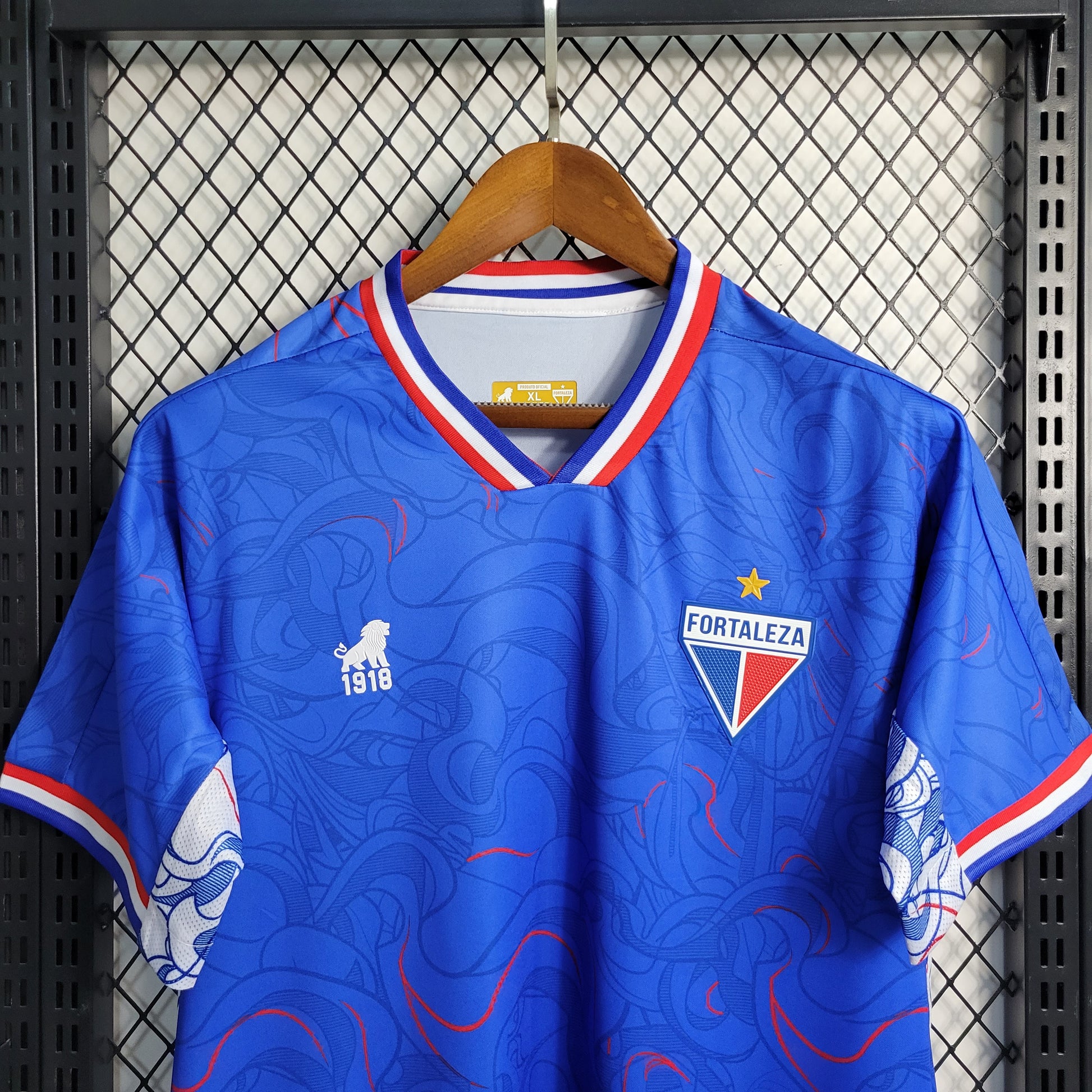 23-24 Fortaleza Blue Size S-XXL（Men's Fan Edition） | 衬衫 | M1-1 | Betty ali Chinese suppliers