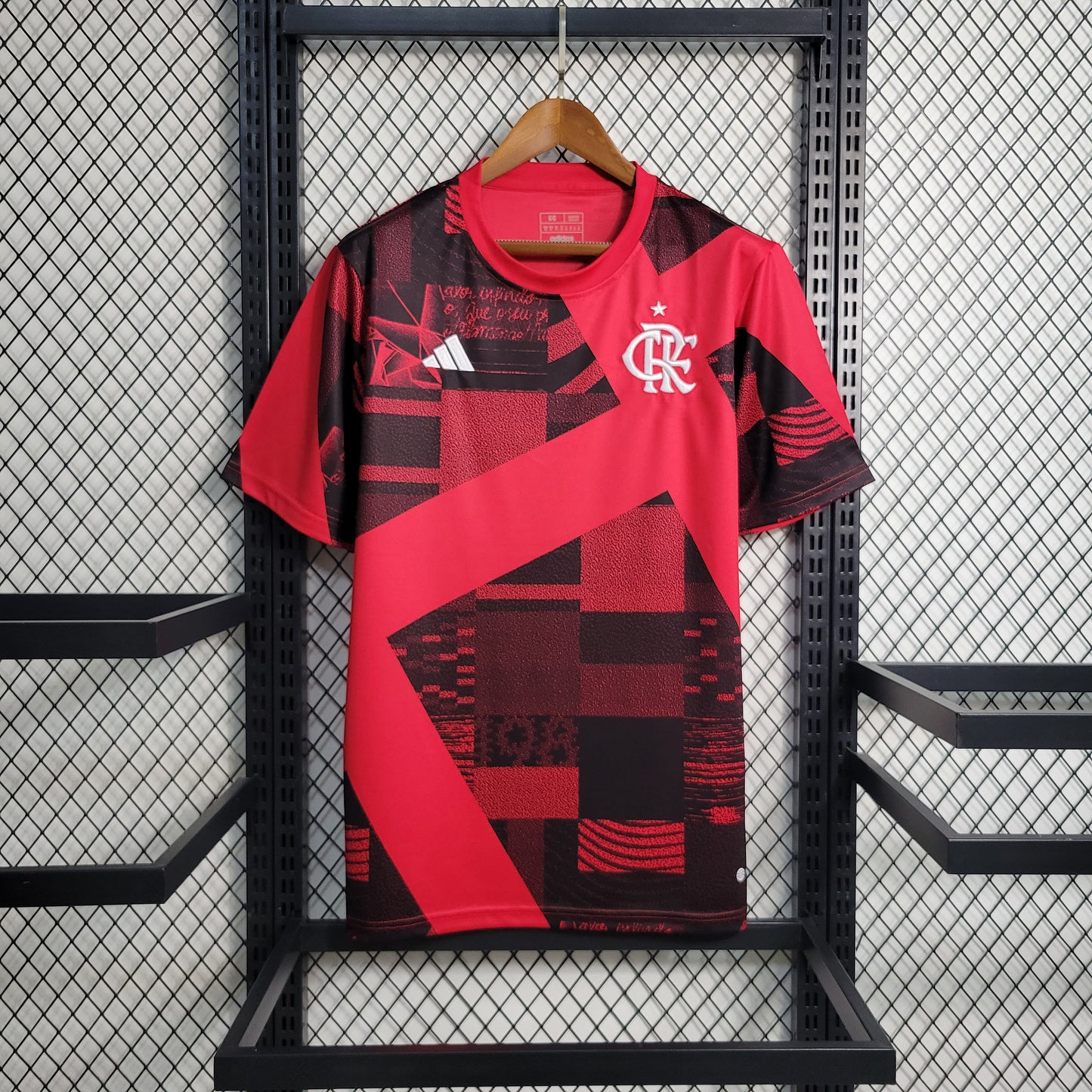 23-24 Flamengo Pre Competition Training Clothing Size S-XXL（Men's Fan Edition） | 衬衫 | M1-1 | Betty ali Chinese suppliers