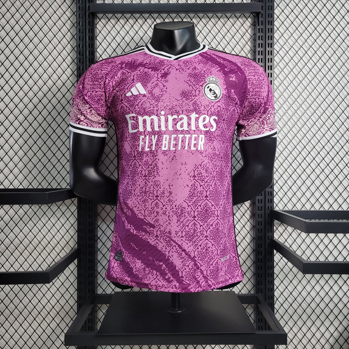 23-24 Players Real Madrid Pink Special Edition Size S-XXL | 衬衫 | M2-3 | Betty ali Chinese suppliers