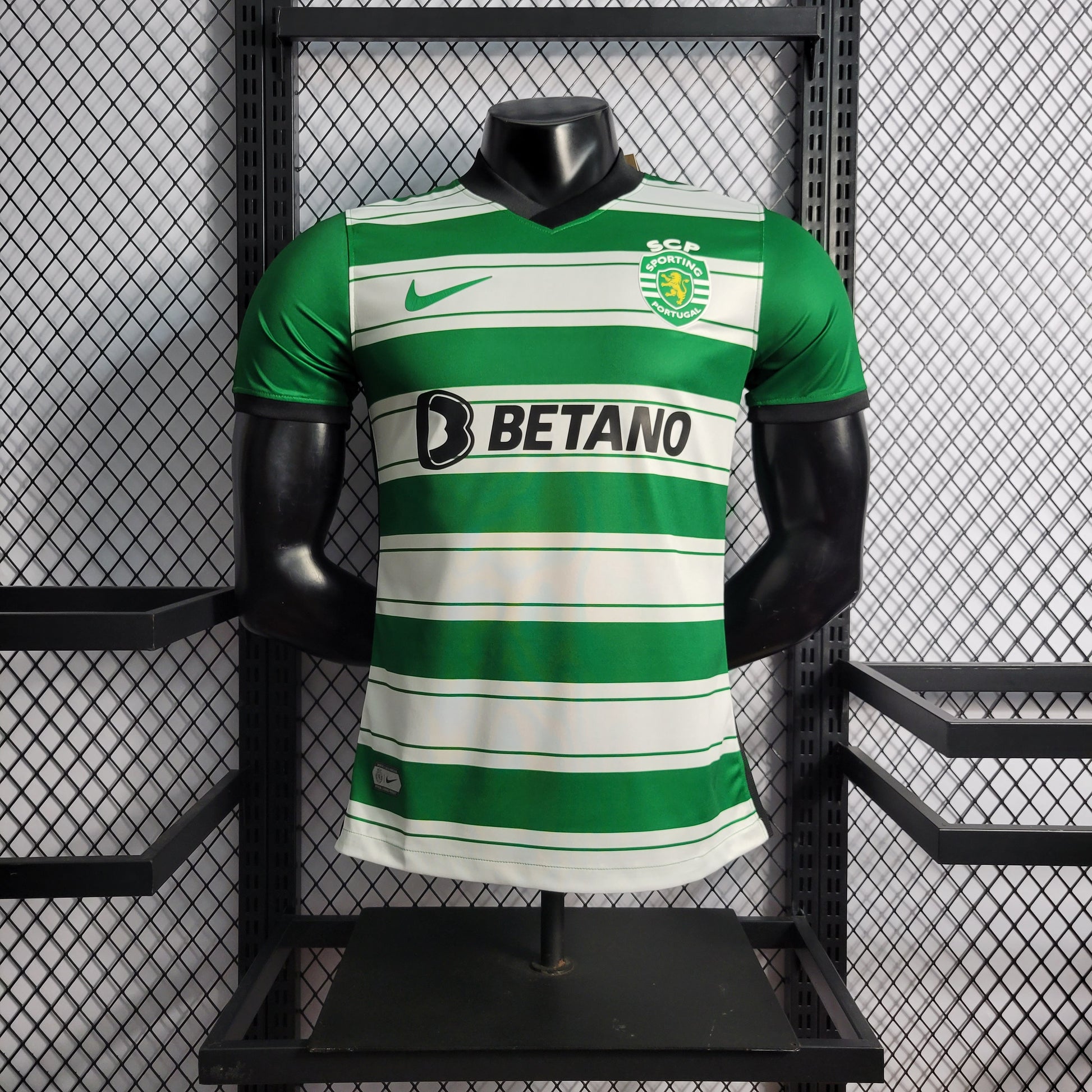 22/23 Players Sporting Lisbon Home Size S-XXL | 衬衫 | P | Betty ali Chinese suppliers