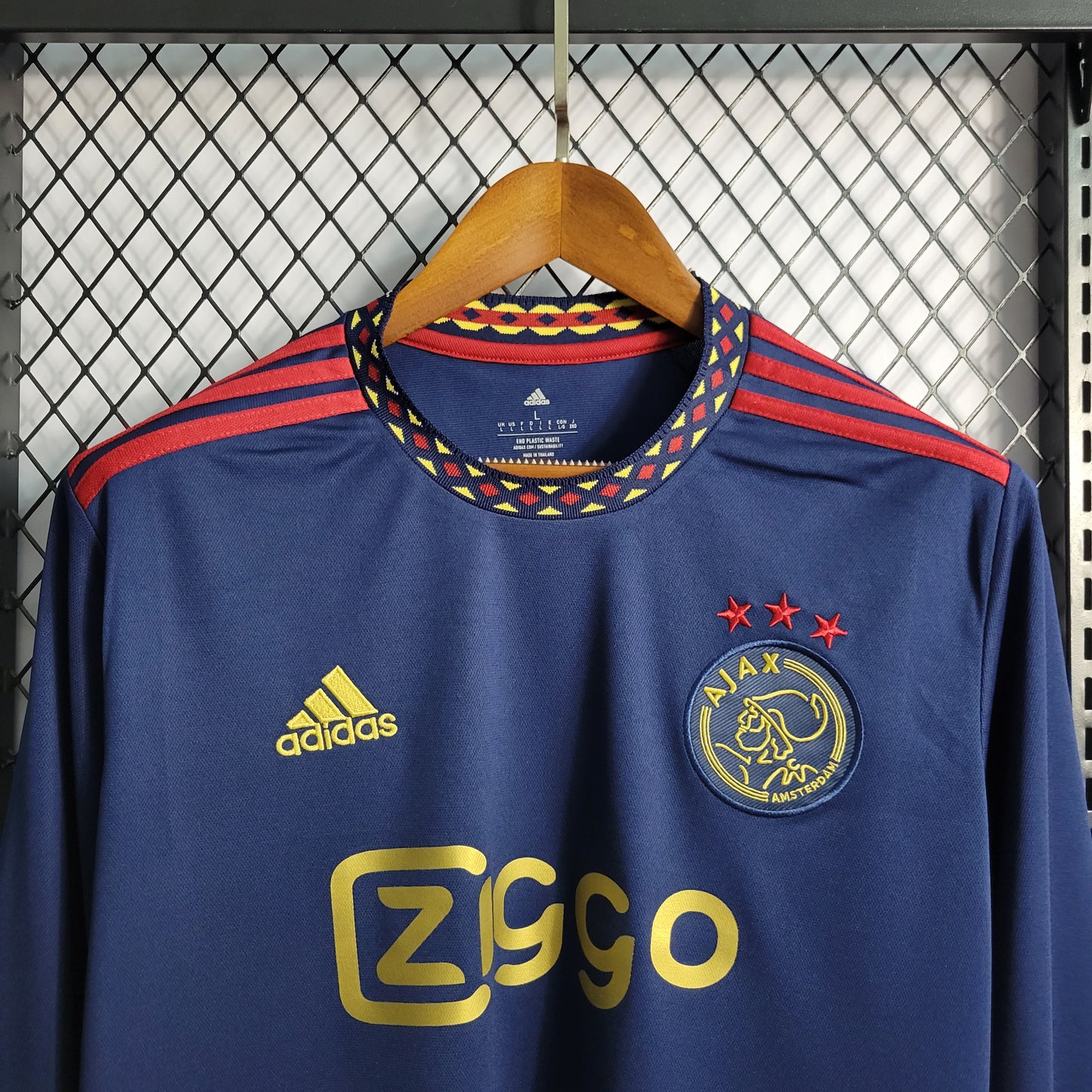 22/23 Long Sleeve Ajax away Size S-XXL | 衬衫 | P | Betty ali Chinese suppliers