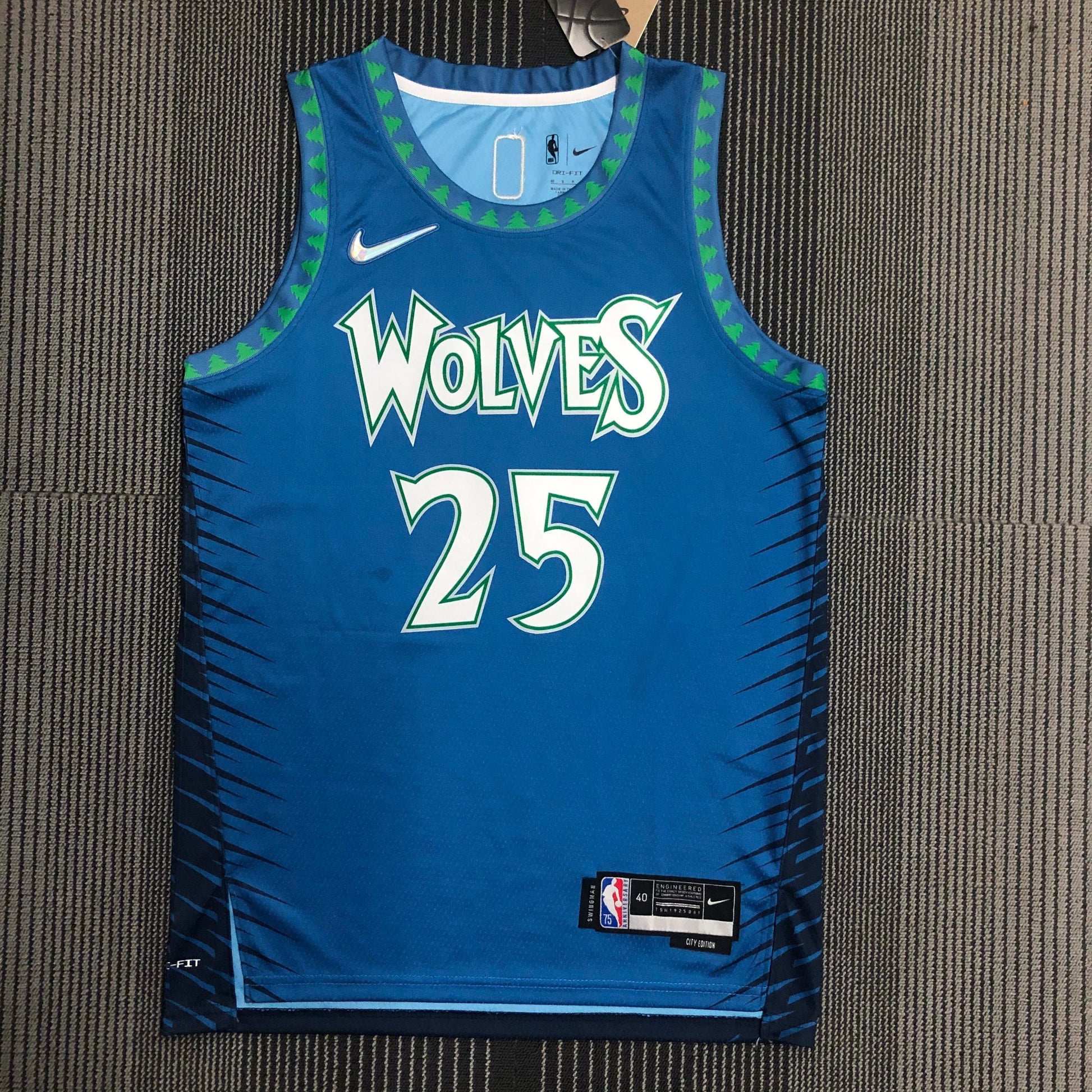 22 Season Timberwolves City Edition NBA : #25#1#0#32 | NBA | NBA | Betty ali Chinese suppliers