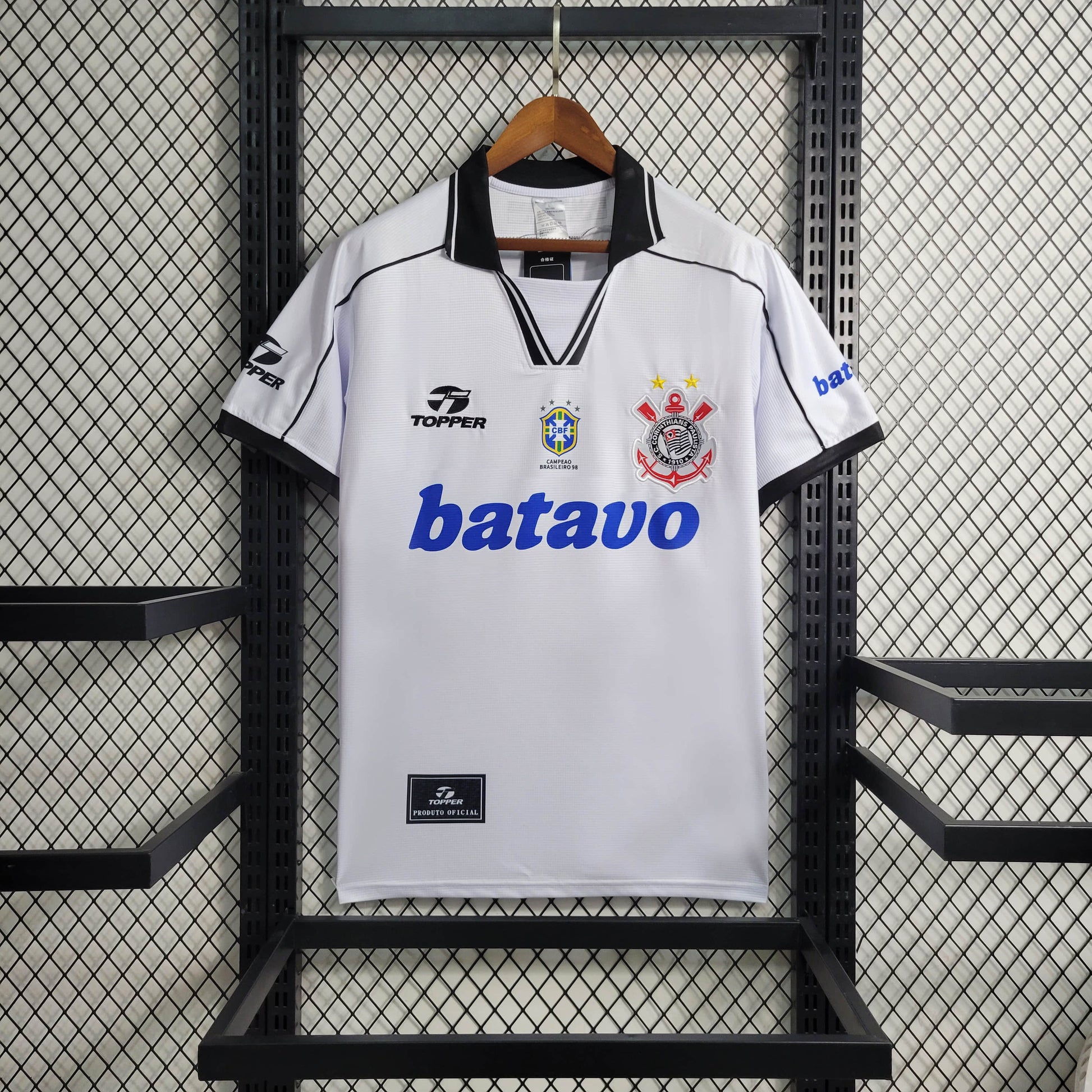 Retro Version 1999 Corinthians Home S-XXL | 复古/Retro | M1-1, R | Betty ali Chinese suppliers