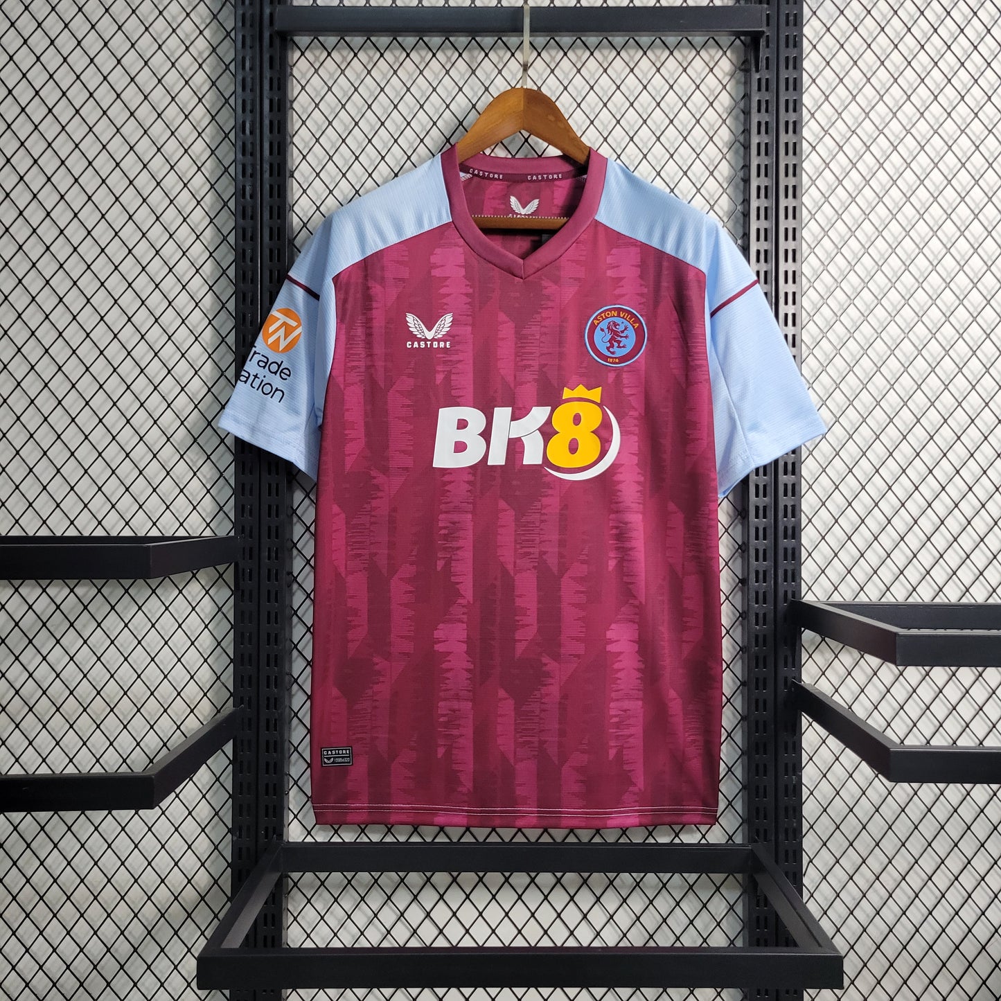 23-24 Aston Villa Home Size S-XXL(Fans Edition) | M1-1 | Betty ali Chinese suppliers