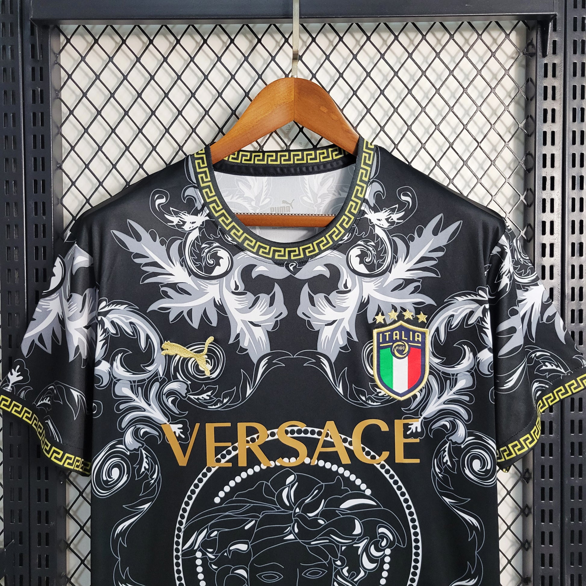 23-24 Italy Special Edition Black S-XXL（Men's Fan Edition） | 衬衫 | M2-2 | Betty ali Chinese suppliers