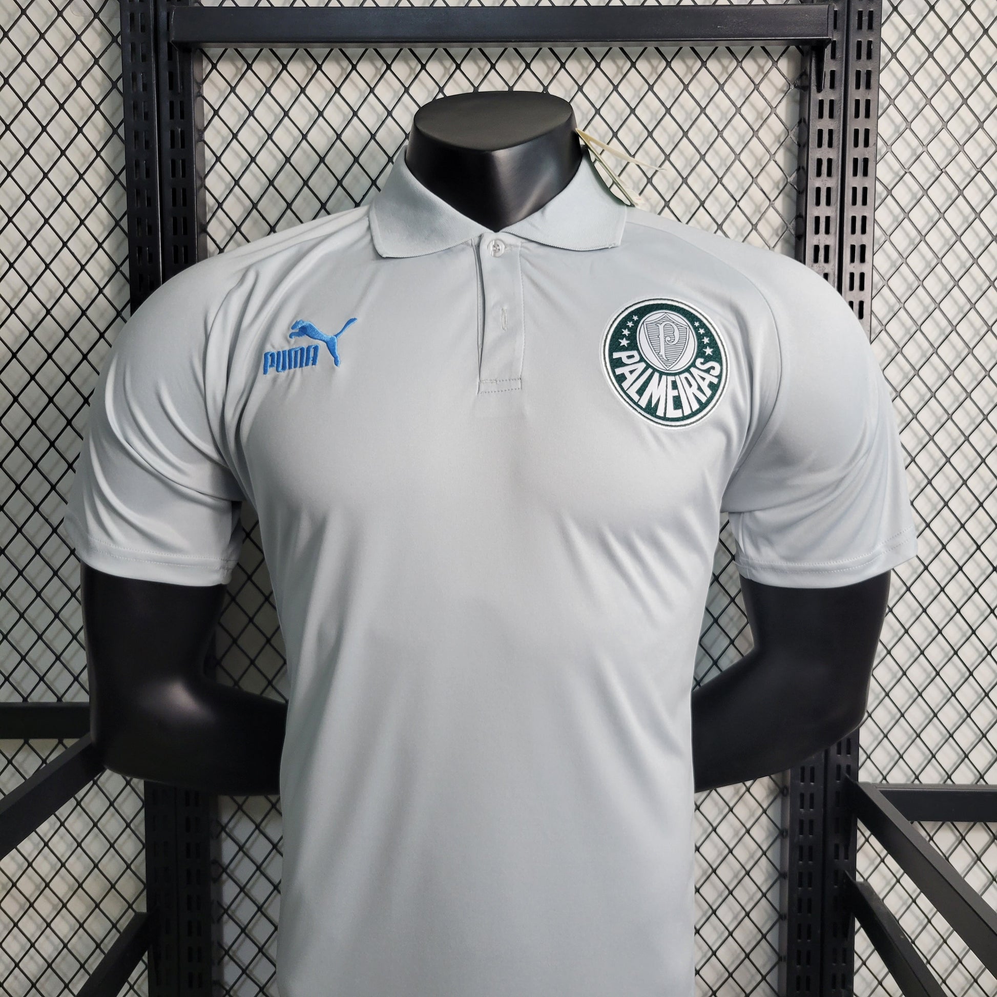 23-24 POLO Palmeiras Grey Size S-XXL（Men's Fan Edition） | 衬衫 | M1-1 | Betty ali Chinese suppliers