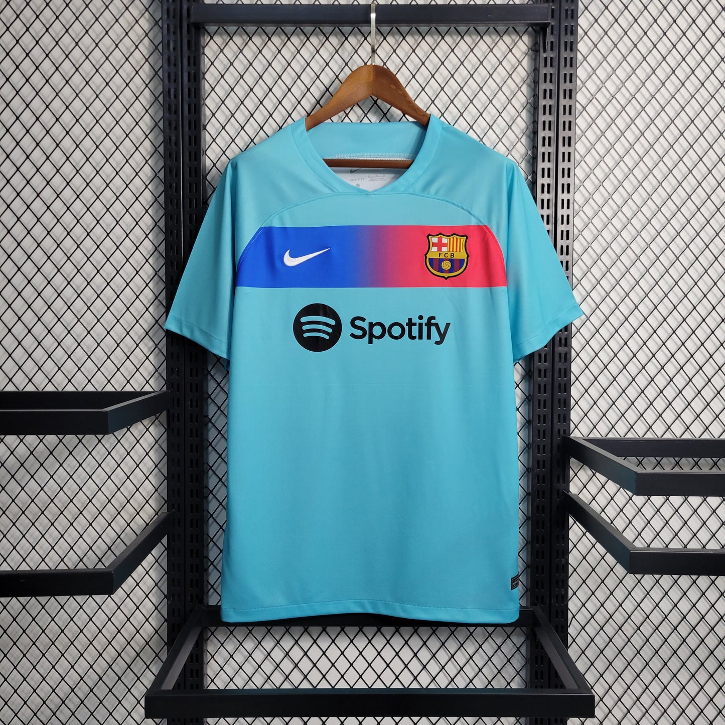 23-24 Barcelona Sky Blue Size S-XXL（Men's Fan Edition） | 衬衫 | M2-3 | Betty ali Chinese suppliers