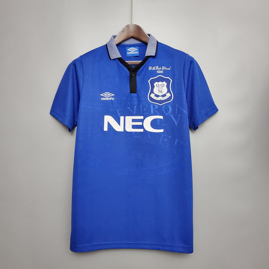 Retro Everton 94/95 home S-XXL（Retro） | 复古/Retro | R | Betty ali Chinese suppliers