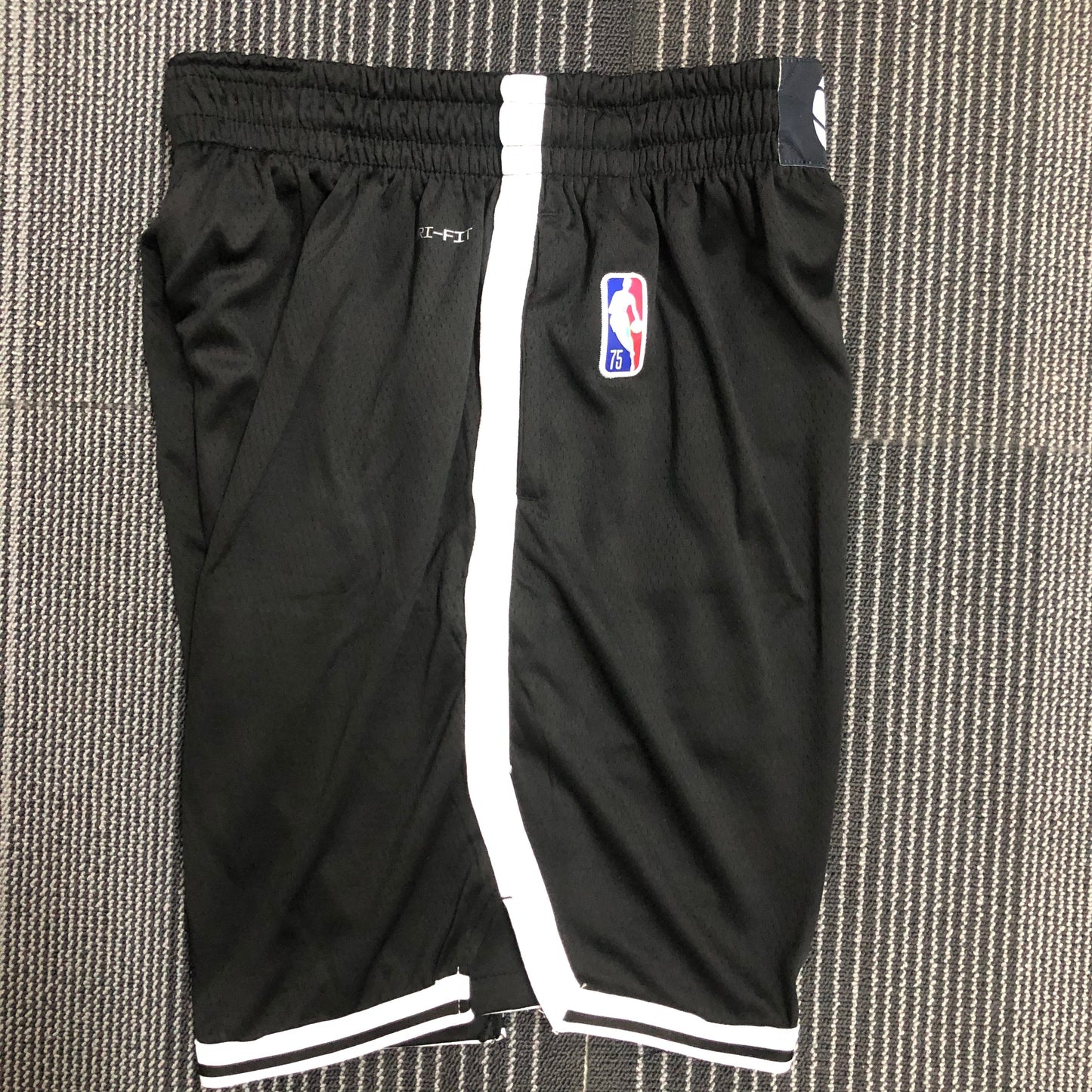 75th Anniversary Nets Black Shorts Size S-XXL | 短裤 | NBA | 中国供应商