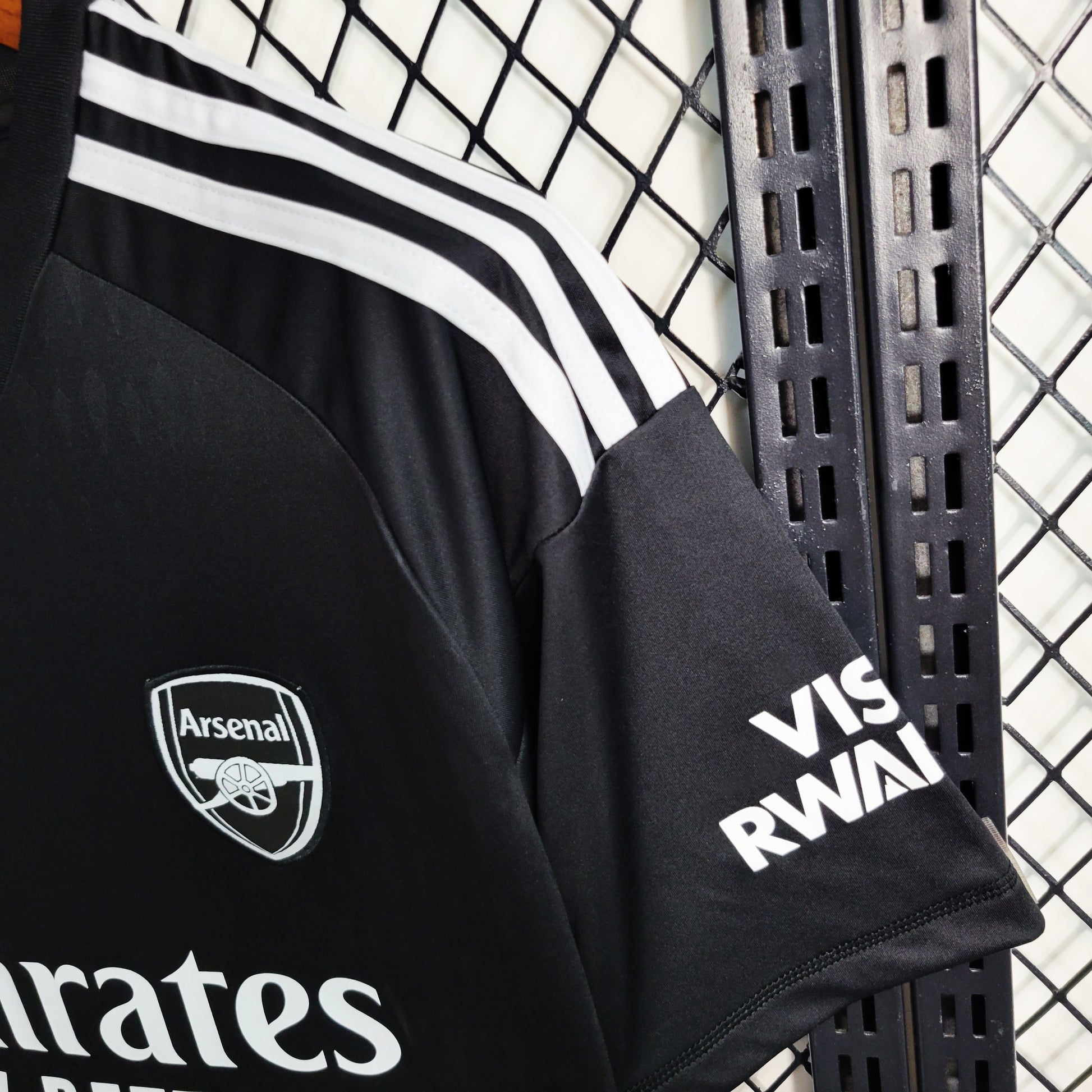 23-24 Arsenal Black Goalkeeper S-XXL（Men's Fan Edition） | 衬衫 | M2-1 | Betty ali Chinese suppliers