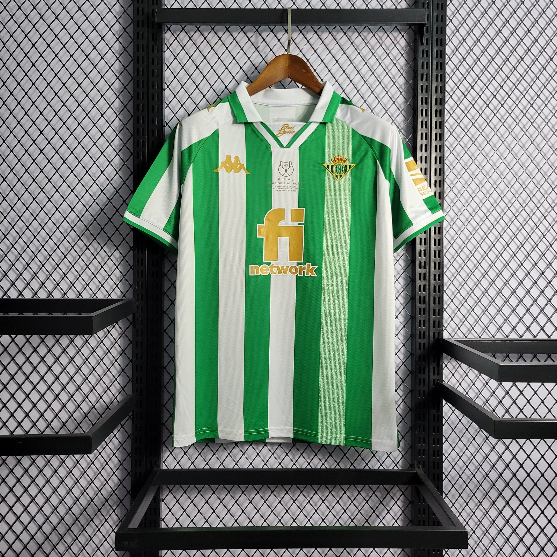 22/23 Betis King's Cup Gold S-2XL（Men's Fan Edition） | 衬衫 | M2-3 | Betty ali Chinese suppliers