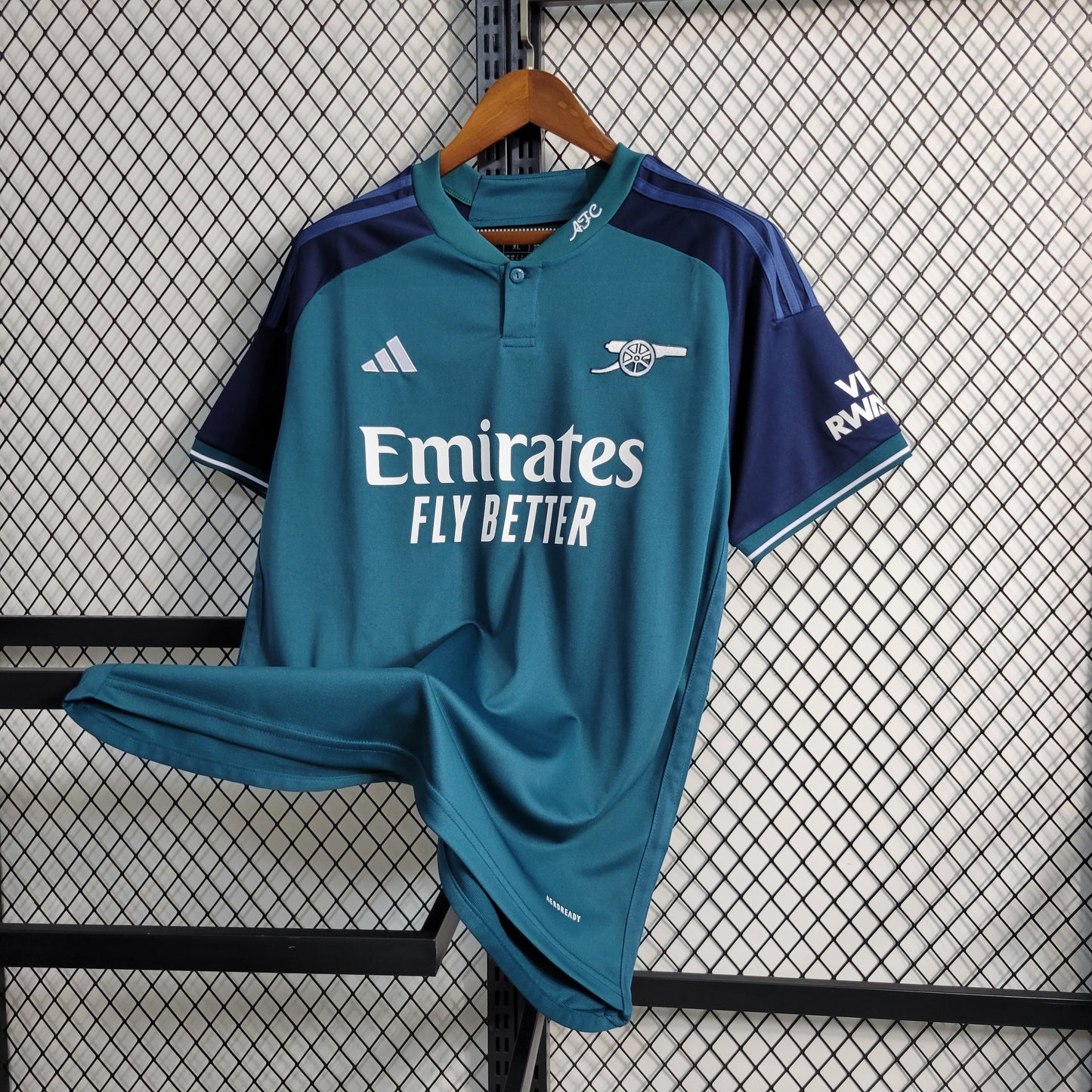 23-24 Arsenal 2 game size S-4XL（Men's Fan Edition） | 衬衫 | M2-1 | Betty ali Chinese suppliers