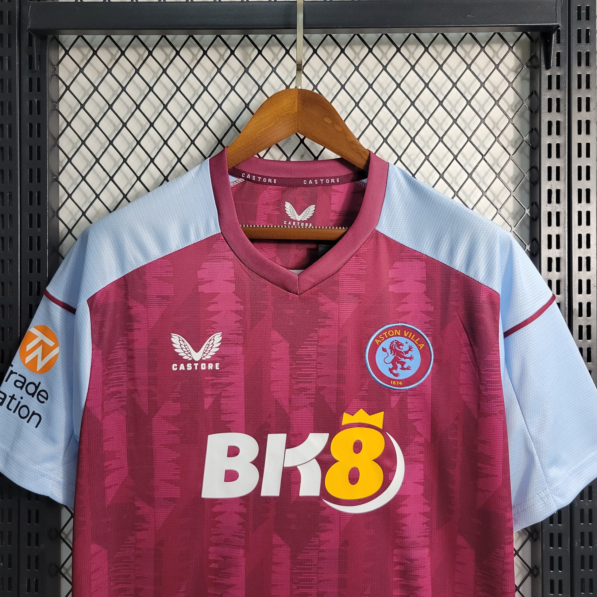 23-24 Aston Villa Home Size S-XXL(Fans Edition) | M1-1 | Betty ali Chinese suppliers