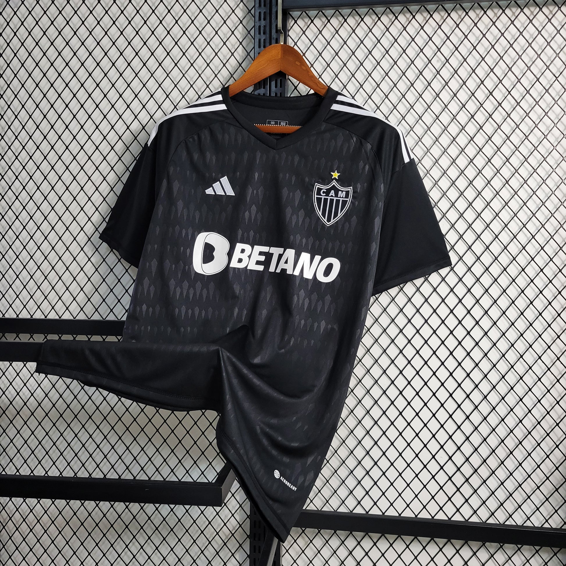 23-24 Atletico Mineiro Black Goalkeeper Size S-XXL（Men's Fan Edition） | 衬衫 | M1-1 | Betty ali Chinese suppliers