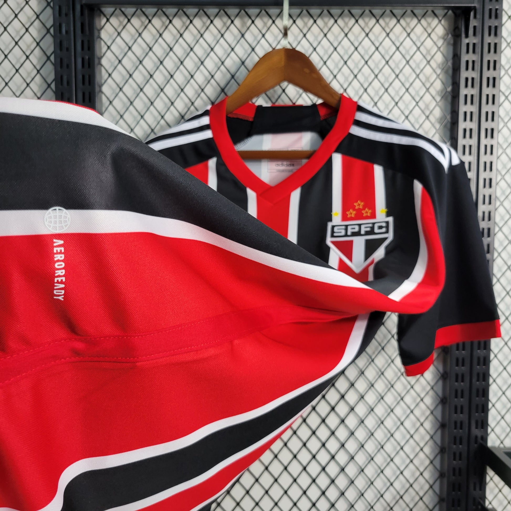 23-24 Sao Paulo away size S-4XL（Men's Fan Edition） | 衬衫 | M1-1 | Betty ali Chinese suppliers