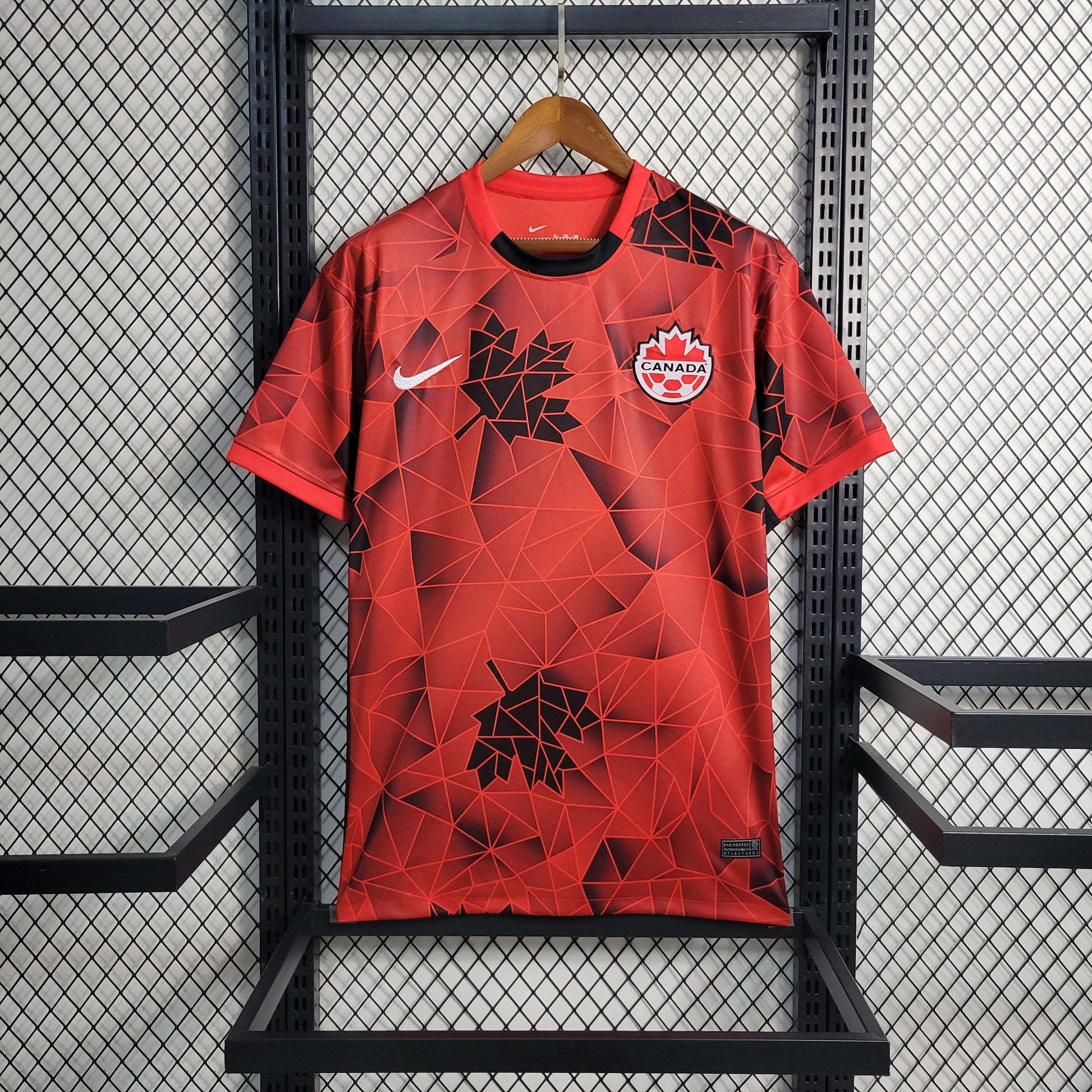 23-24 Canadian Red Size S-XXL（Men's Fan Edition） | 衬衫 | M3-21 | Betty ali Chinese suppliers