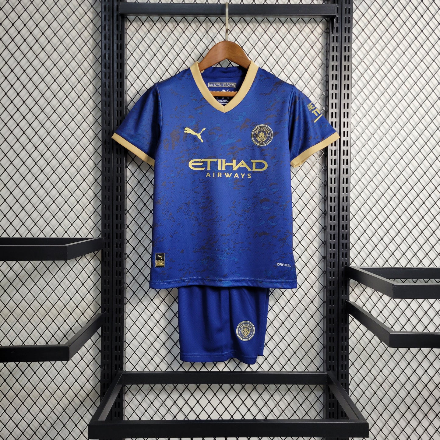 23-24 kids Manchester City Blue Special Edition Size 16-28 | 儿童套装 | M2-1 | Betty ali Chinese suppliers