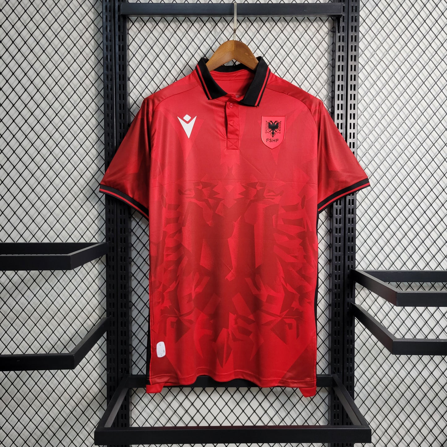 23-24 Albania Home Size S-XXL（Men's Fan Edition） | 衬衫 | M5-1 | Betty ali Chinese suppliers