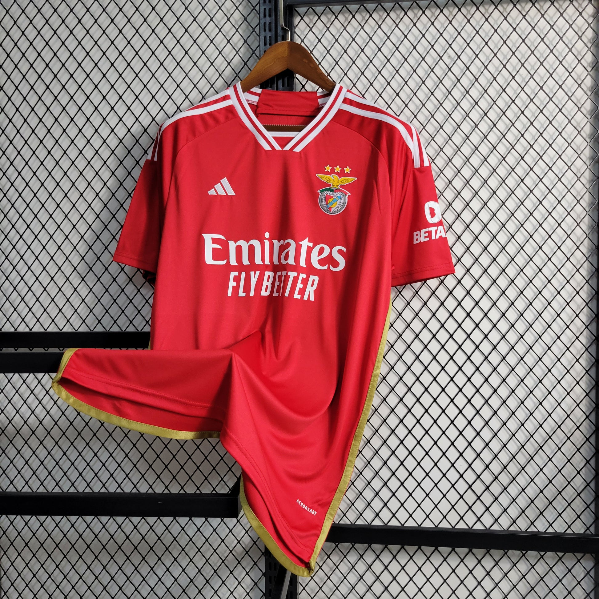 23-24 Benfica Home Size S-XXL（Men's Fan Edition） | 衬衫 | M3-27 | Betty ali Chinese suppliers