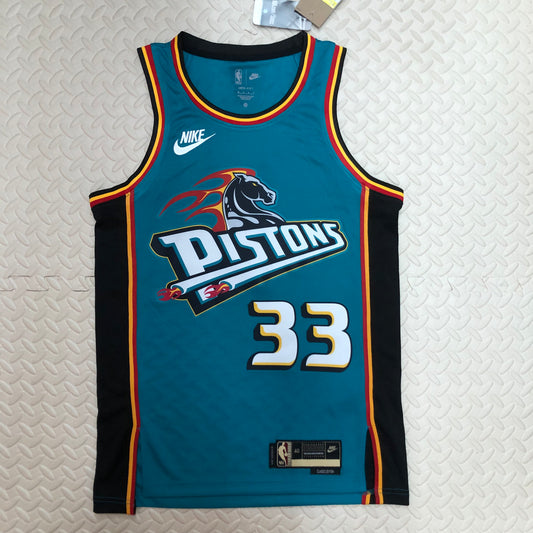 23 season Pistons retro  NBA :  #33#23#2 | NBA | NBA | Betty ali Chinese suppliers