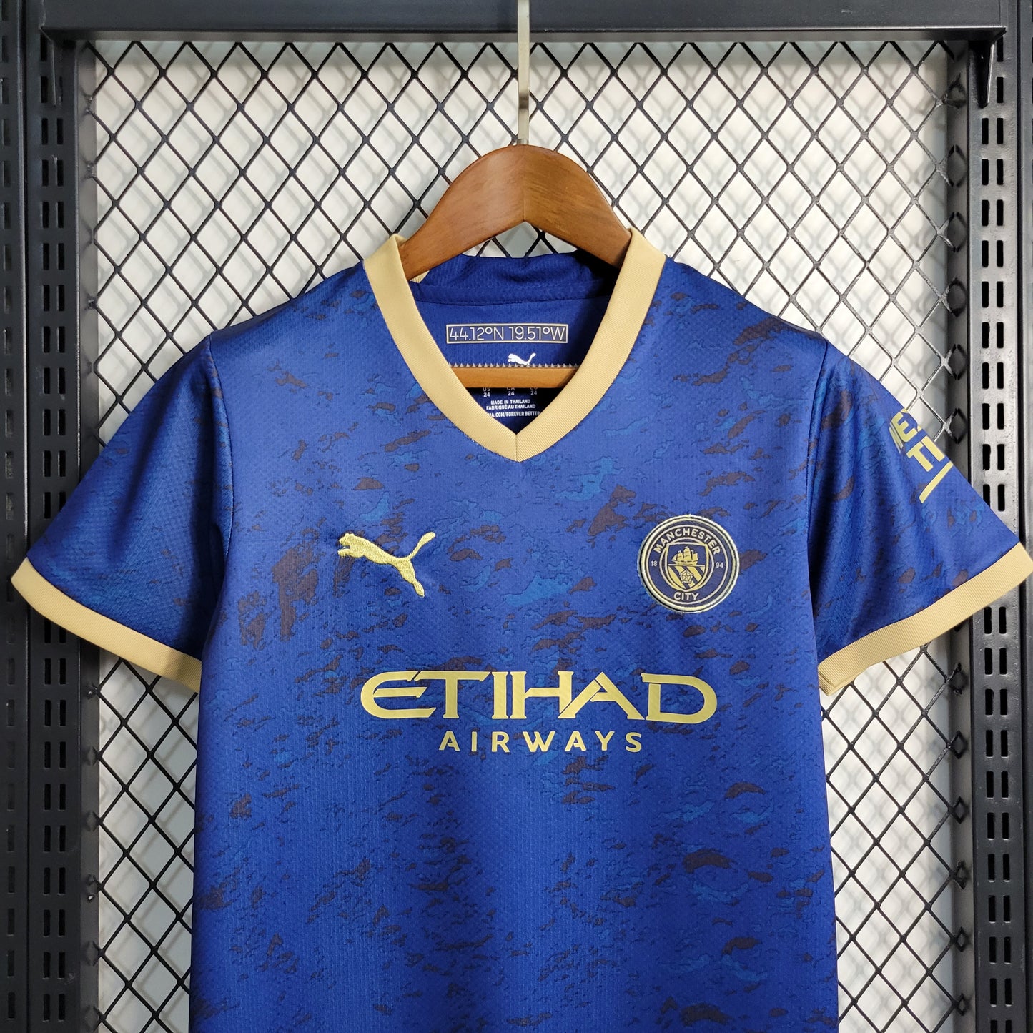 23-24 kids Manchester City Blue Special Edition Size 16-28 | 儿童套装 | M2-1 | Betty ali Chinese suppliers