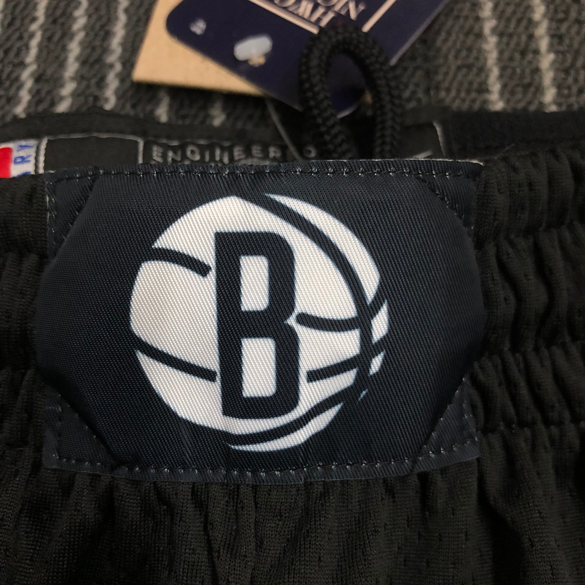 75th Anniversary Nets Black Shorts Size S-XXL | 短裤 | NBA | 中国供应商