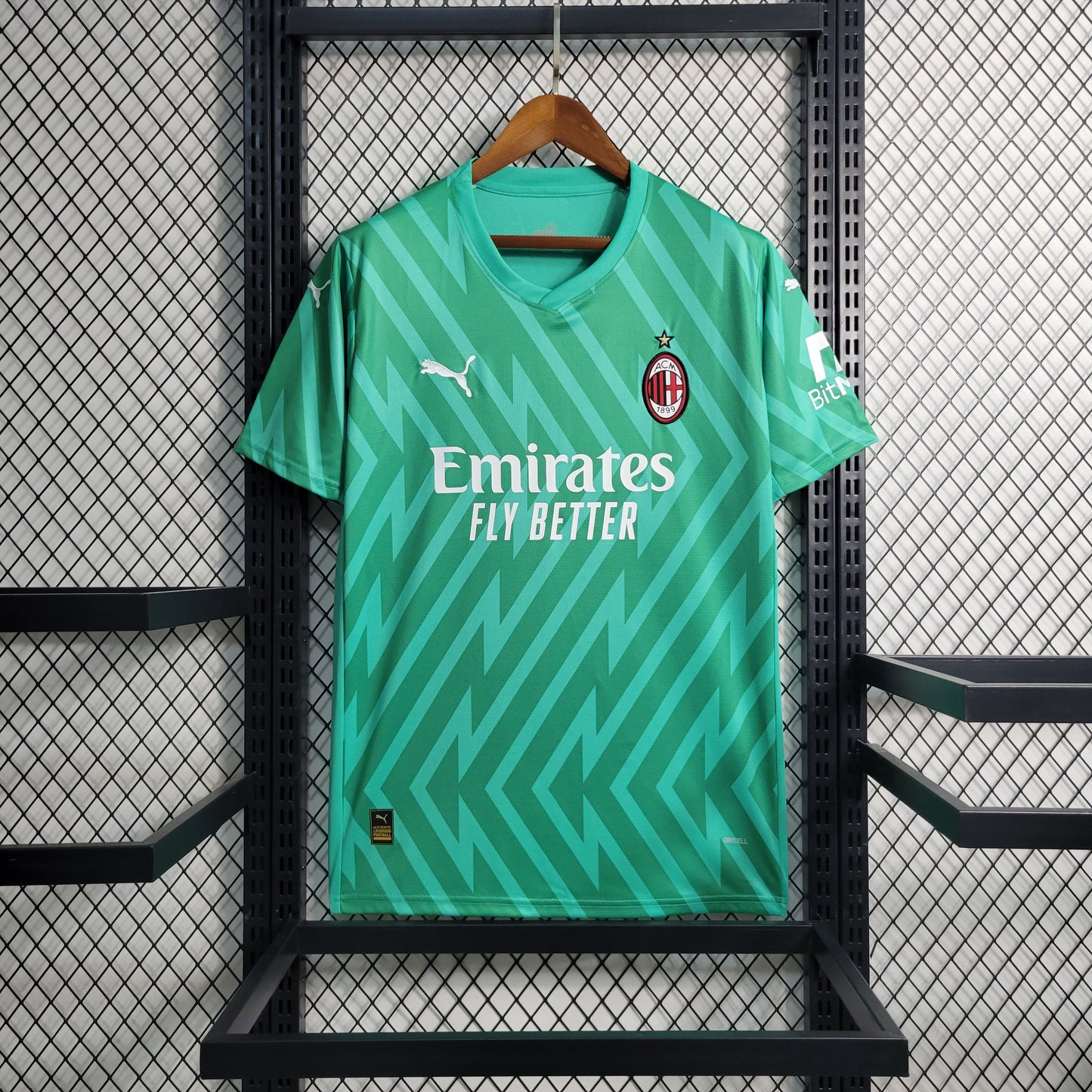 23-24 AC Milan Green Goalkeeper Size S-XXL(fan version) | 衬衫 | M2-2 | Betty ali Chinese suppliers